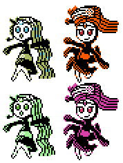 Meloetta Gsc Sprites By Axel Comics Mythical Pokemon Sprite Comics