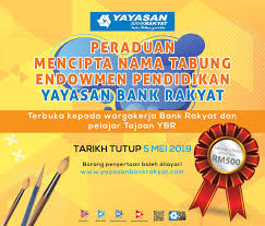 Untuk membuat permohonan, anda perlu membaca dengan teliti supaya tidak. O Xrhsths Yayasan Bank Rakyat Sto Twitter Sukacita Dimaklumkan Bahawa Yayasan Bank Rakyat Mengadakan Peraduan Mencipta Nama Tabung Endowmen Pendidikan Yayasan Bank Rakyat Dan Terbuka Kepada Semua Warga Kerja Bank Rakyat Dan