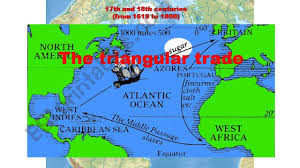 Triangular Trade Map Worksheet Esl English Powerpoints The Triangular Trade In 2020 Map Worksheets Worksheets Map