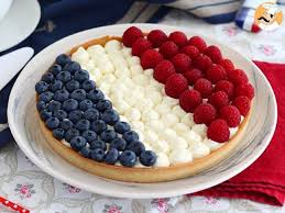 Tarte France Bleu Blanc Rouge Recette Ptitchef Ricetta Ricette Lamponi Torte