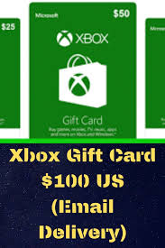 Xbox Gift Card 100 Us Email Delivery In 2020 Xbox Gift Card Xbox Gifts Gift Card Generator