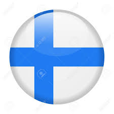The flag of finland consists in a scandinavian cross, and refers to the danish flag, the dannebrog. Finland Flag Vector Round Icon Illustration Royalty Free Cliparts Vectors And Stock Illustration Image 94569783