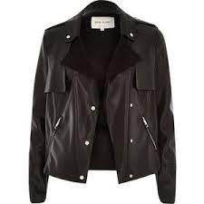 Outerwear For A Pear Shaped Body Black Vegan Leather Jacket Cropped Faux Leather Jacket Black Faux Leather Jacket