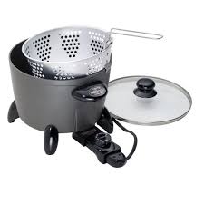 Presto Options 6 Qt Dark Gray Electric Multi Cooker 06003 Electric Cooker Multicooker Cooker