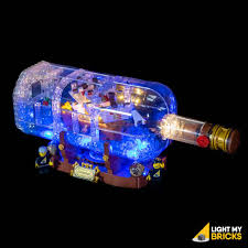 Light My Bricks Lego Ship In A Bottle 21313 Lighting Kit Light My Bricks