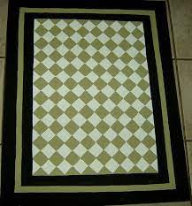 They create the mood of your decor, guide the layout of your furniture, and establish a color scheme to follow (or rebel against). Sage Green And Black Floorcloth French Country Painted Canvas Rug Diamond Pattern 4 X6 Painted Floor Cloths Floor Cloth Painted Rug