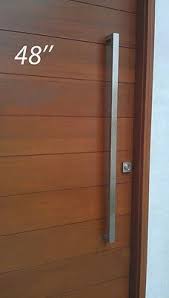 48 long door handle square pull handle modern brushed stainless steel in 2021 door handles modern front door handles front door handles modern