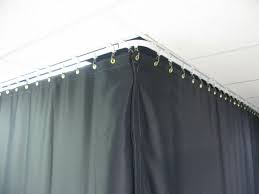 Light Blocking Industrial Blackout Curtains Commercial Grade