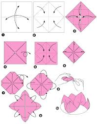 Un Origami Facile Fleur A Offrir Ou Pour Vous Amuser Tout En Creant De Belles Choses Archzine Fr Origami Blume Origami Fur Anfanger Origami Liebe