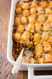 I had never had cowboy casserole (aka tater tot casserole) until after i met my husband. Mexican Tater Tot Casserole Recipe