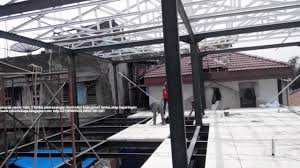 Karena dalam pembuatan rumah tingkat ini biaya yang dikeluarkan adalah 2 kali lipat dengan rumah non tingkat. Rumah Baja Ringan 2 Lantai Ide Rumah Minimalis 2019
