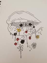 Lips Art Mouth Drawing Flowers Sweet Kiss Kisses Lipartdrawing Mouth Drawing Flower Drawing Nose Drawing