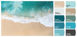 The base color #a7dcdc is paired with the two colors. When It Comes To Interior Design Computers Are Not Just For Professional