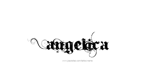 Maybe you would like to learn more about one of these? Angelica Name Tattoo Designs