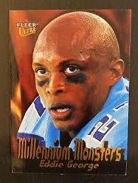 2000 Fleer Ultra EDDIE GEORGE Millennium Monsters Card #2MM Titans