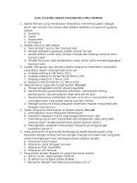 Dibawah ini merupakan contoh soal uji kompetensi (ukom) farmasi / ukai edisi ke 74 beserta kunci jawabannya lengkap. Soal Pilihan Ganda Pengantar Ilmu Farmasi Pdf