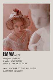 Emma 2020 Polaroid Poster In 2021 Film Posters Minimalist Movie Posters Minimalist Film Poster Design