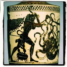 De gouden appels der hesperiden eurystheus riep juno te hulp. Herakles Griekse Halfgod Met Grote Kracht