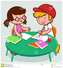 He is the oldest child and only son of david and jane read, and the brother of d.w. Boy Doing Homework Clipart Homework Clip Art Royalty Free