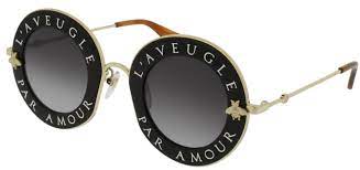 Hingucker unter unseren ausgestellten sonnenbrillen damen sind z.b. Gucci Sonnenbrille Blind For Love Gg0113s 001 Kaufland De