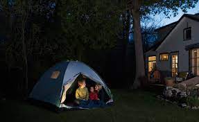 50 Fun Things You Can Do With The Kids So They Aren T Ever Bored Out Of Their Minds Backyard Camping Camping With Kids Family Tent Camping