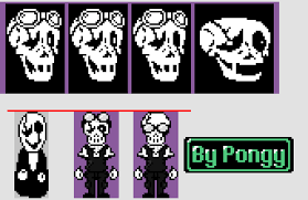 960 x 1200 png 9 кб. Pongyswap Gaster Overworld And Talk Sprites By P0ngy On Deviantart