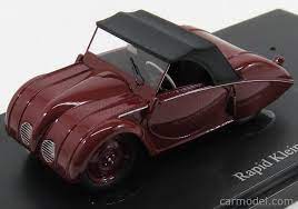 Das fahrzeug basierte auf dem standard superior, einem entwurf von josef ganz. Autocult Atc03012 Masstab 1 43 Motormaher Ag Rapid Kleinwagen Spider Swiss 1946 Red Black