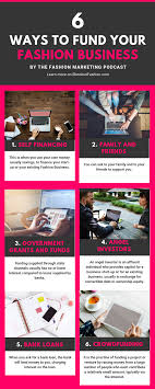 6 Ways To Fund Your Fashion Business Learn More On Ebooks4fashion Com Fashion Business Business Fashion Fashion Business Plan Starting A Clothing Business