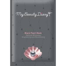 My Beauty Diary My Beauty Mask Black Pearl Brightening 1s 23ml Watsons Indonesia