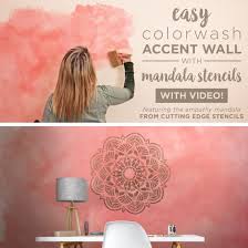 So to be sure you actually like your hues, your first step should be to make a test board to hold against your wall. Pin On Stenciled Accent Walls