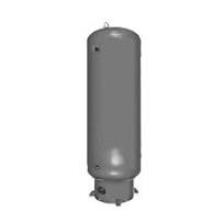 240- Gal ASME Vertical Holding Tank w/ Auto Drain - Matte Black
