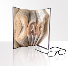 Dad Book Folding Art Pattern Free Book Folding Step By Step Tutorial Fathers Day Origami Book Pattern Book Origami Book Art Tutorial Book Folding Patterns