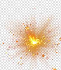 Explosion Spot Light Effect Orange Designed Transparent Background Png Clipart Transparent Background Clip Art Light Effect