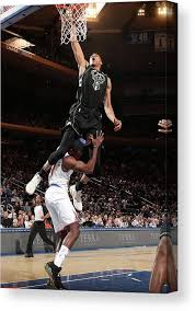 Giannis antetokounmpo leaps for a dunk but is fouled by aron baynes during a game last october in milwaukee. Giannis Antetokounmpo Canvas Print Canvas Art By Ned Dishman