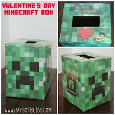 When i realized my son was creating these spectacular worlds i totally softened to the game. Easy Minecraft Creeper Head Valentine S Day Box And List Of Free Valentines Printables Rays Of Bliss