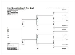 Pedigree Chart Template 9 Free Sample Example Format