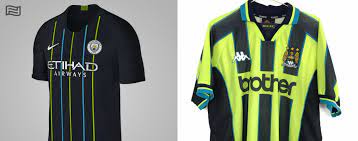 Manchester city away jersey 2018/2019. 2018 19 Manchester City Away Shirt Football Shirt Collective