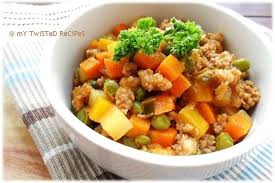 My Twisted Recipes Pork Picadillo With Pineapple Twisted Recipes Recipes Picadillo