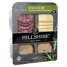 Genoa salami is a variety of salami commonly believed to have originated in the area of genoa. Hillshire Snacking Genoa Salame And White Cheddar Cheese Snack Plate Shop Snack Trays At H E B