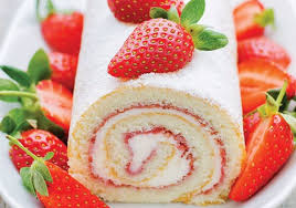 Gateau Roule Aux Fraises Thermomix Recette Cuisine Facile Gateau Roule Thermomix Recette