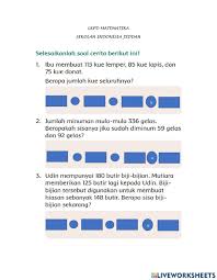 Soal matematika kelas 3 sd semester 2 materi pokok pecahan sederhana tersebut terdiri dari soal pilihan ganda isian dan uraian. Sdpphindi4ae4m