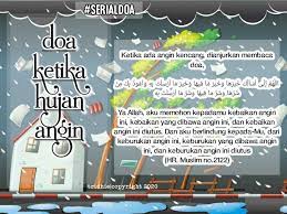 Serialdoa Ketika Hujan Angin Doa Membaca Hujan