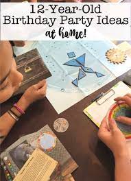 12 Year Old Birthday Party Ideas At Home Archives Momof6