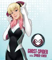 Loving the slight costume redesign touches for Spider-Gwen, too. Can't wait  to see her fully suited up. #MarvelRisin… | Marvel spider gwen, Spider gwen,  Gwen stacy