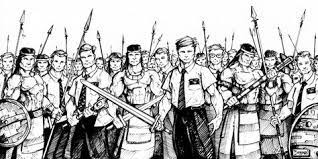 Amazon advertising find, attract, and Stripling Warriors By Mike Bohman Stripling Warriors Missionary Lds Warrior Art