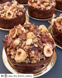 Repost Alec The French Pastry With Bakelikeapro Tarte Chocolat Praline Patisserie Pastry Gourmandise Pbdt Love Franc French Pastries Pastry Pralines