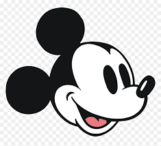 Mickey and minnie mouse cartoon characters on a transparent background.all images are free to copy for your own personal use. Mickey Outline Transparent Background Mickey Mouse Old Head Hd Png Download Vhv
