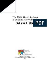 Abbreviated ukm) is a public university located in bandar baru bangi, selangor which is at south of kuala lumpur. 2015 Gayaukm Bi Postgraduate Education Thesis