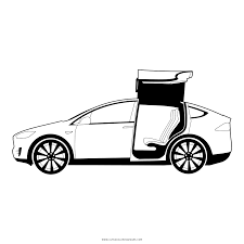 15 tesla drawing coloring page professional designs for business and education. Tesla Model X Coloring Pages Coloring Home