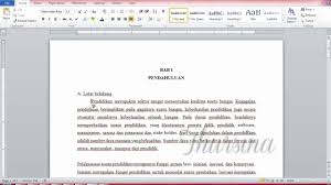 Ringkasan dokumen baik berupa ringkasan eksekutif atau abstrak merupakan gambaran dari isi dokumen. Cara Merapikan Kalimat Di Makalah Di Microsoft Word 2010 Tutorial 2017 Youtube